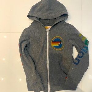 EUC classic Aviator Nation zip up hoodie